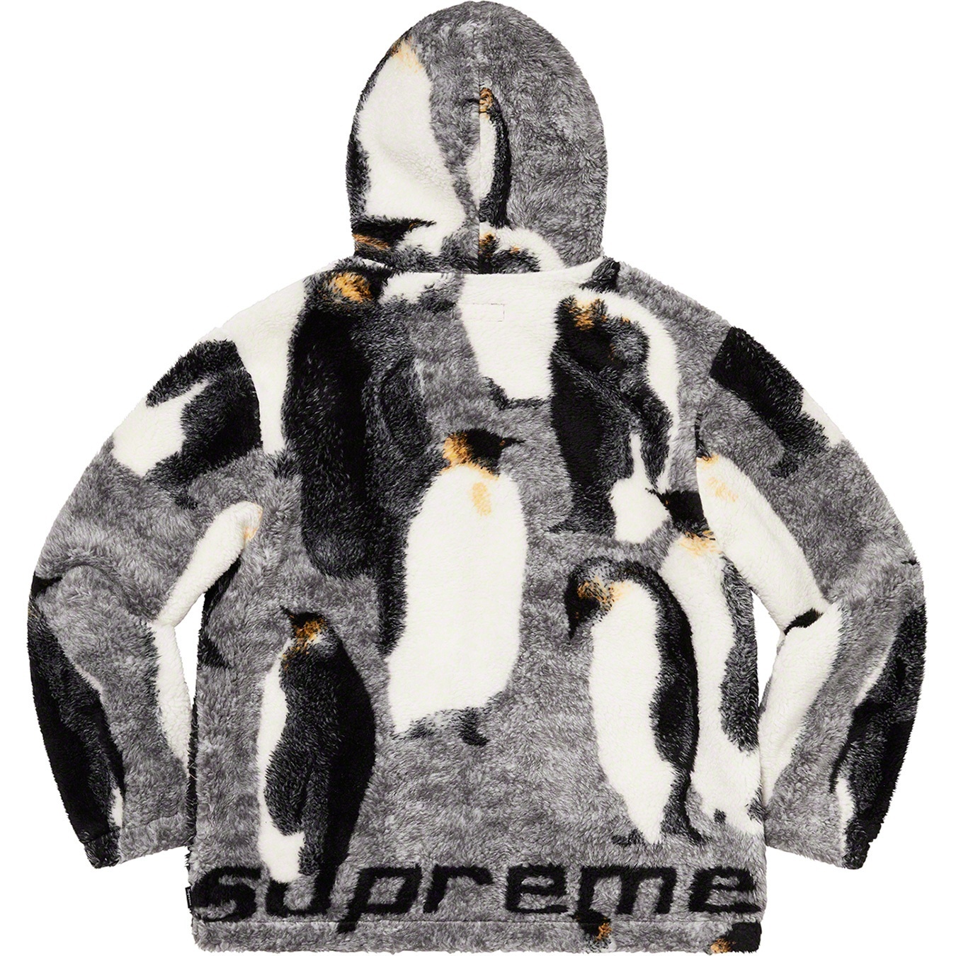 Penguins Hooded Fleece Jacket view 3